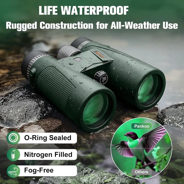 Alt view image 5 of 7 - 20x56 Binoculars for Adults High Powered,Waterproof and Convenient Large View Waterproof Optics with Clear Low Light Vision, Easy Focus for Hunting, Bird Watching, Concerts, Sports