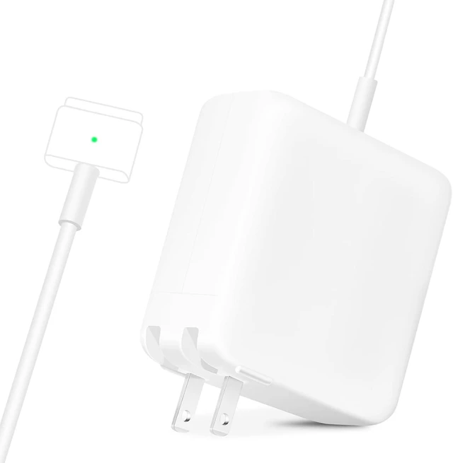 Main image of 45W Mac Book Pro Charger, Replacement AC 45w 2T-Tip Connector Power Adapter,Laptop Charger Compatible with Mac Book Air 11 inch and 13 inch After Mid 2012(Applicable to 2012-2017)