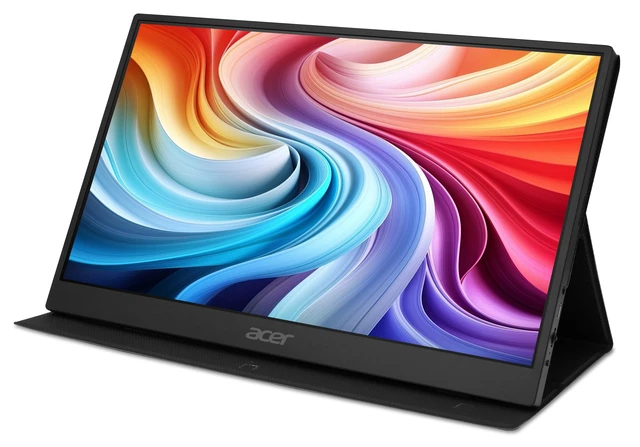 Alt view image 6 of 7 - Nitro 15.6in FHD 1920x1080 IPS 165Hz Gaming Portable Monitor PG161Q P 6ms, AMD FreeSync, Mini HDMI, 2xUSB-C, USB Hub, Speaker, External Monitor for Laptop PC/MAC, PS5, XBOX, Switch