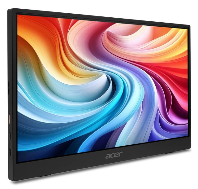 Alt view image 7 of 7 - Nitro 15.6in FHD 1920x1080 IPS 165Hz Gaming Portable Monitor PG161Q P 6ms, AMD FreeSync, Mini HDMI, 2xUSB-C, USB Hub, Speaker, External Monitor for Laptop PC/MAC, PS5, XBOX, Switch