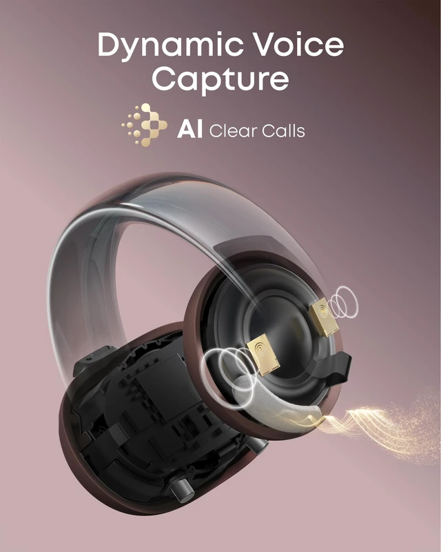 Alt view image 7 of 7 - AeroClip by Anker Open Ear Earbuds, Clip On Earbuds, Open Ring Ultra-Comfort for Running Workout, Stable, Power Bass, Hi-Res, 32H Playtime, Bluetooth 5.4, IP55 Water-Resistant, Clear Calls