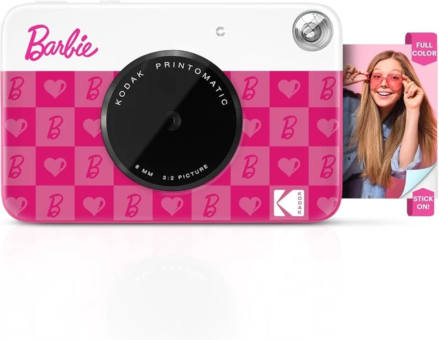 Alt view image 2 of 3 - Barbie x Printomatic Full-Color Instant Print Digital Camera + 2"x3" Premium Photo Paper (50 Sheets)