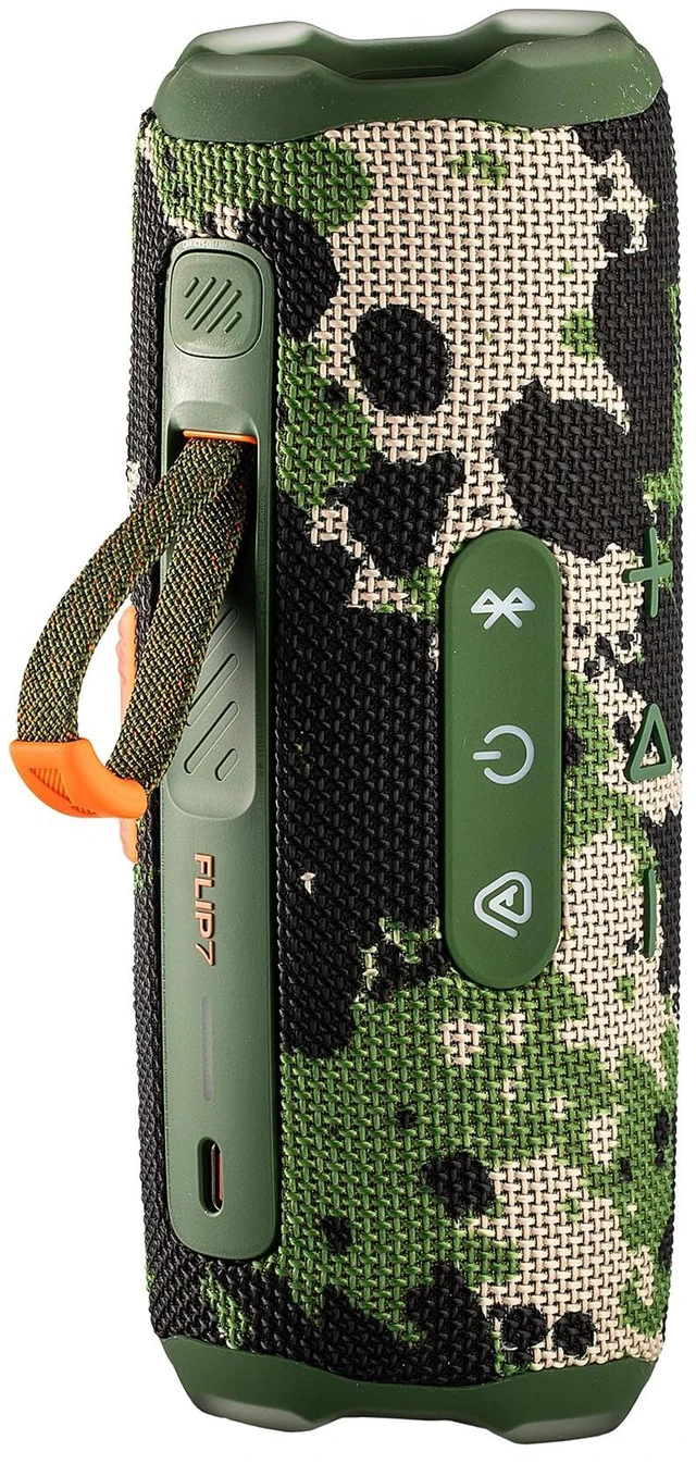 Alt view image 3 of 7 - FLIP 7 (Squad) Waterproof Portable Speaker Bundle with X-Halo Hardcase (Black)
