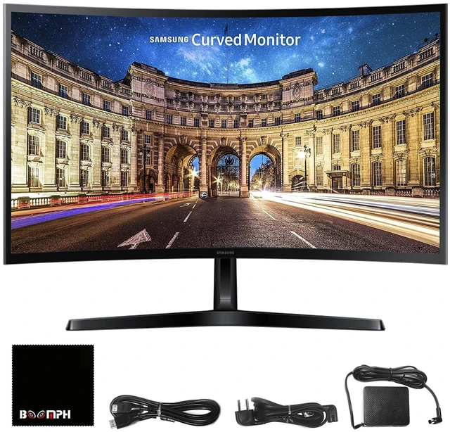 Main image of S36GD 27" Curved Monitor LCD FHD, 16:9, 1920x1080, HDMI, VGA, VESA, Eye Saver & Flicker-Free Tech Boomph's Comprehensive Ultimate Performance Cloth Solution for Your Workspace