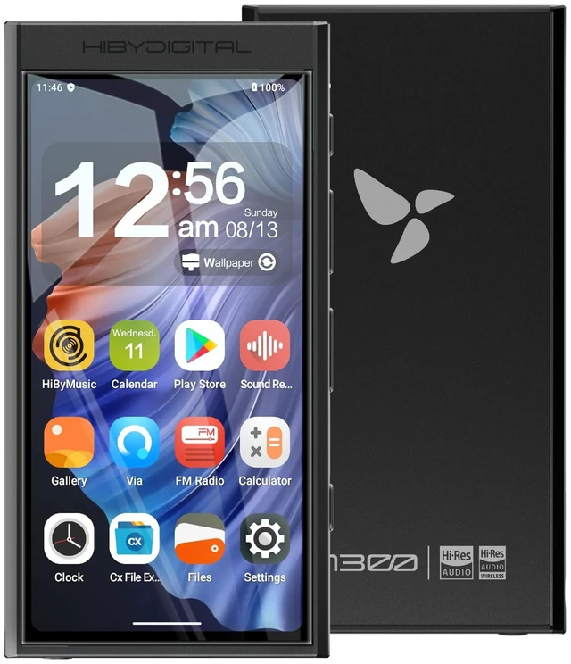 Main image of Digital M300 Android MP3 Player with Bluetooth and WiFi Streaming Player Android 13 Snapdragon 665 HiFi Audio (PCM/DSD) FM Radio Speaker Touchscreen 32GB + 2TB Expandable Storage