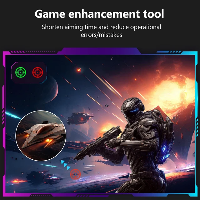 Alt view image 6 of 7 - Z-Edge 27 inch Curved Gaming Monitor, 1080P 280Hz 240Hz Computer Screen FHD Monitor Gaming, 1500R, MPRT 1ms, FreeSync, 350nits, 4000:1 Contrast, UG27P Frameless, DP & HDMI, Metal Stand