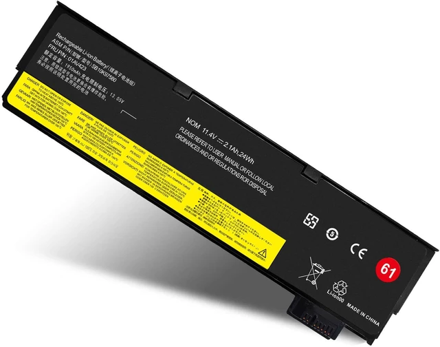 Main image of 01AV423 01AV424 Battery for Lenovo ThinkPad T480 T470 T580 T570 P51S P52S A485 A475 TP25 Series SB10K97580 SB10K97597 01AV452 01AV422 Battery
