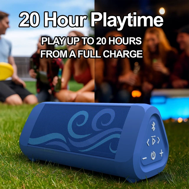 Alt view image 3 of 7 - OontZ Angle 3 Ultra Gen 4 Bluetooth Speaker, 14W, 20-Hour Playtime, IPX7 (SUP-Blue)