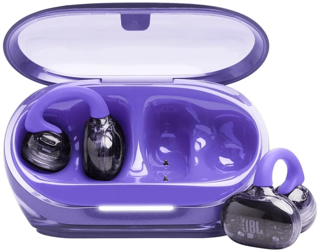 Main image of Soundgear Clips Open Ear Headphones for Situational Awareness - Purple