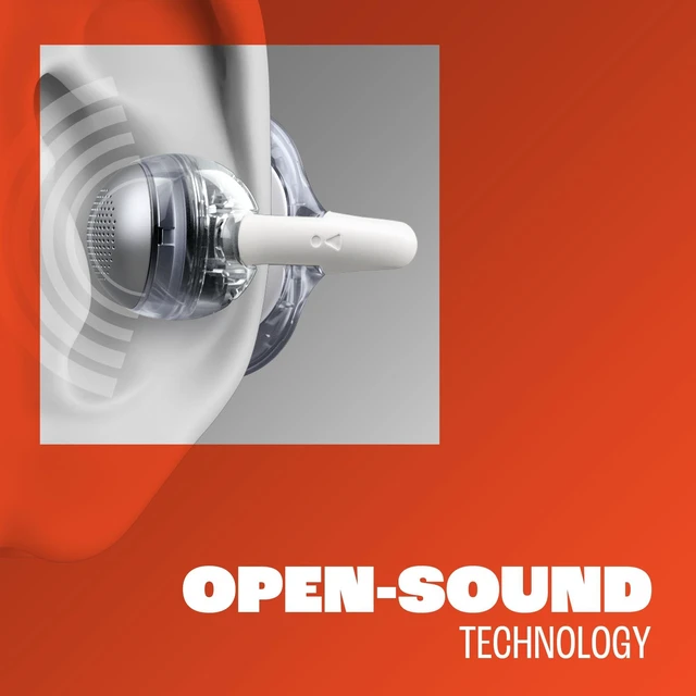 Alt view image 5 of 7 - Soundgear Clips Open Ear Headphones for Situational Awareness - Purple