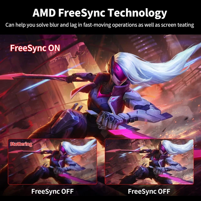 Alt view image 4 of 7 - UltraWide 34 Inch Curved Monitor 1500R PC Screen 180hz Refresh Rate WQHD 3440x1440 Computer Gaming Monitor VA PanelAMD FreeSync Premium HDR10 99% sRGB VESA
