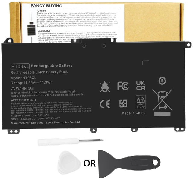 Main image of HT03XL L11119-855 Battery for HP Pavilion 14-CE 14-CF 14-DF 14-DQ 14-DK 14M-DH 15-CS 15-DA 15-DB 15-DW 15-DY 17-by 17-CA,15-DA0014DX 15-CS0053CL HSTNN-UB7J HSTNN-DB8R HT03041XL L11421-542 L11421-2C2