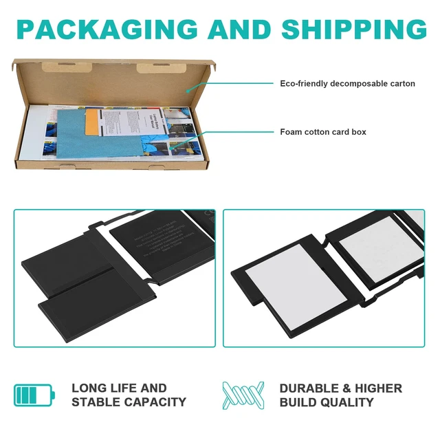 Alt view image 7 of 7 - A2113 A2141 Laptop Battery Compatible with MacBook Pro 16-inch A2141(2019 Version) EMC 3347,fits MVVJ2xx/A MVVK2xx/A MVVL2xx/A MVVM2xx/A