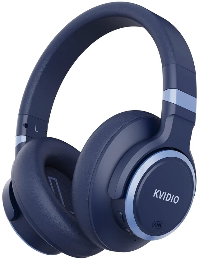 Main image of Hybrid Active Noise Cancelling Headphones Over Ear Bluetooth Wireless ANC 70H Playtime, Transparency Mode, Microphone, Deep Bass, HiFi Stereo Sound for Home, Travel, Office