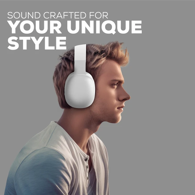 Alt view image 4 of 7 - Wireless Over Ear Bluetooth Headphones with Microphone - Wireless Headset -Noise Reduction - Bluetooth, Wired,Built in Micro SD for Travel, Home, Work TV,PC,Gaming,Cellphone (Silver)