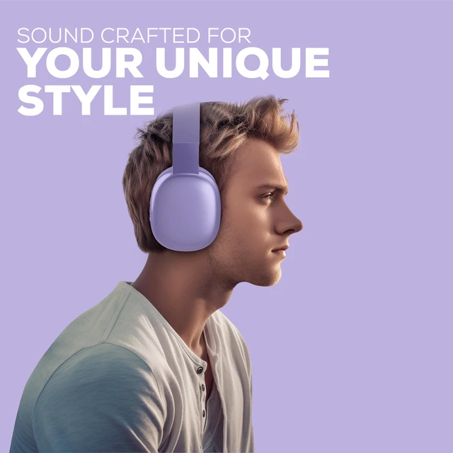 Alt view image 4 of 6 - Platinum Vibe Over-Ear Bluetooth Headphones