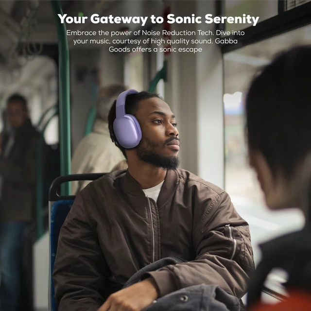 Alt view image 6 of 6 - Platinum Vibe Over-Ear Bluetooth Headphones