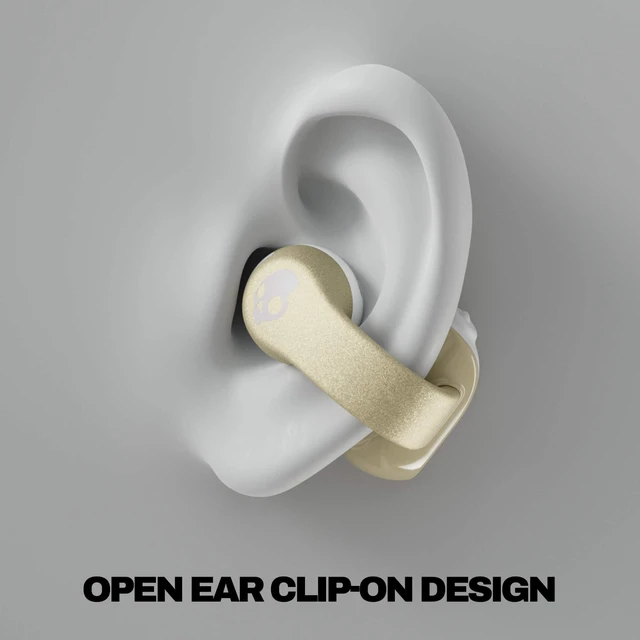 Alt view image 2 of 7 - Push 720 Open Wireless Open-Ear Bluetooth Earbuds - Glimmer Waterproof, Clip-On Lightweight Design, 30 Hours Battery, Wireless Charging Pouch, Exercise, Running Outdoors, Gym, Fitness