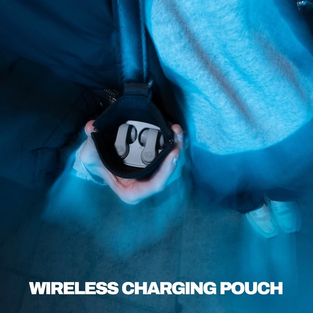 Alt view image 5 of 7 - Push 720 Open Wireless Open-Ear Bluetooth Earbuds - Cement Waterproof, Clip-On Lightweight Design, 30 Hours Battery, Wireless Charging Pouch, Exercise, Running Outdoors, Gym, Fitness
