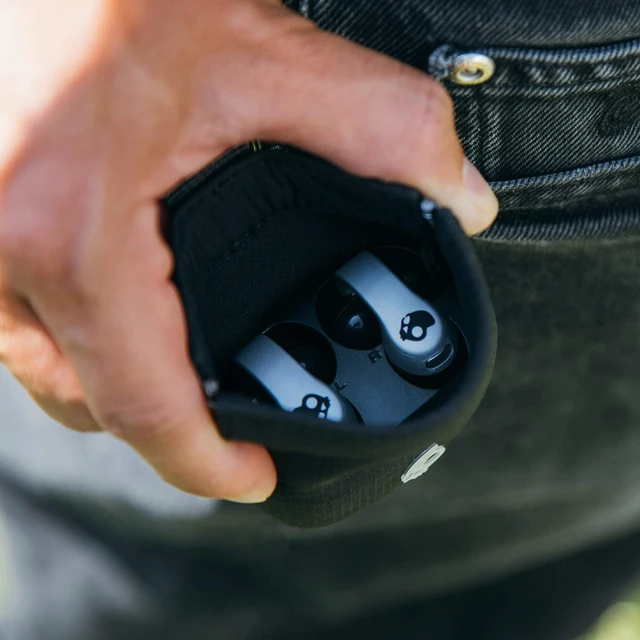 Alt view image 6 of 7 - Push 720 Open Wireless Open-Ear Bluetooth Earbuds - Chrome Waterproof, Clip-On Lightweight Design, 30 Hours Battery, Wireless Charging Pouch, Exercise, Running Outdoors, Gym, Fitness