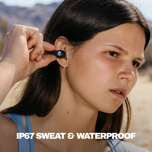 Alt view image 4 of 7 - Push 720 Open Wireless Open-Ear Bluetooth Earbuds - True Black Waterproof, Clip-On Lightweight Design, 30 Hours Battery, Wireless Charging Pouch, Exercise, Running Outdoors, Gym, Fitness