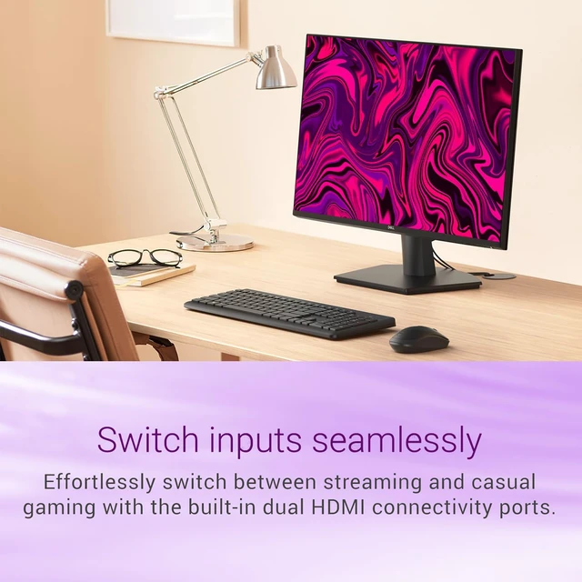 Alt view image 4 of 7 - S27 Series - 27" FHD Monitor - IPS 144Hz Refresh Rate - AMD FreeSync - VESA, 16:9 Monitor, 1000: 1 Contrast Ratio, 1ms MPRT Grey-to-Grey Response Time, Low Blue Light, 2 x HDMI, Black