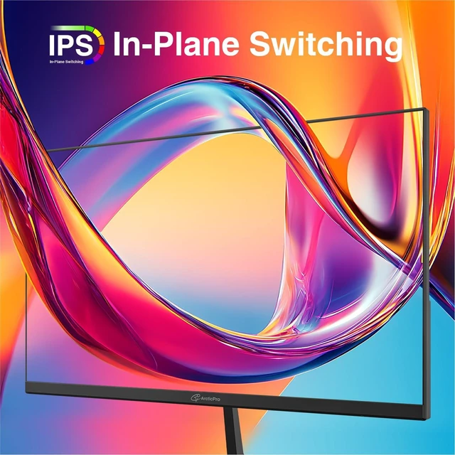 Alt view image 6 of 7 - 27 Inch Gaming Monitor, 240Hz Monitor, FHD, IPS, Adaptive Sync 1080p, 1ms, 3-Sided Frameless PC Monitor, Ultra Slim, 120% sRGB, Bluelight Filter, HDMI & DP Ports