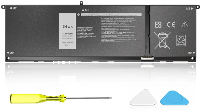 Main image of 54Wh V6W33 Battery Replacement for Dell Inspiron 3511 3520 3515 3510 5510 5515 5518 5310 5635 5625 5630 Latitude 3320 3330 3420 3520 Vostro 3515 3525 Series