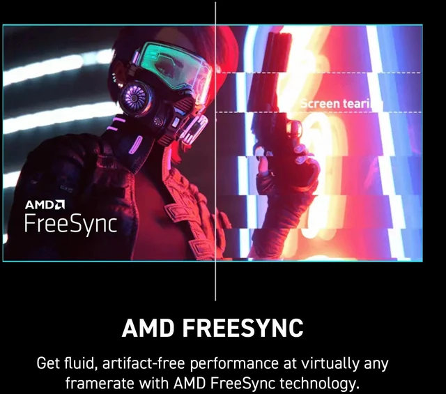 Alt view image 7 of 7 - MAG 27C6FA 27-inch 1920 x 1080 (FHD), Rapid VA, Gaming Monitor 180Hz, AMD FreeSync, 0.5ms, HDMI, Display-Port, VESA, Tilt, Black
