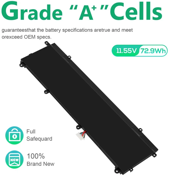 Alt view image 5 of 7 - BN06XL L68299-005 Battery for HP Spectre X360 BN06XL 15 15-eb000 15-eb0xxx 15-eb1xxx 15-EB0053DX 15-EB0043DX 15-EB1043DX 15T-EB000 15T-EB100 15T-EB 15-EB Series BNO6XL BN06072XL L68235-1C1 11.55V