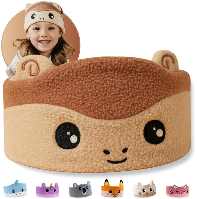 Main image of 3.0 - Original Toddler Headphones, Kids Headband Headphones - Bluetooth Wireless Headband - Comfortable Headphones for Plane - Safe Volume Limit - Adjustable, Travel, School, and Sleep (Momo)