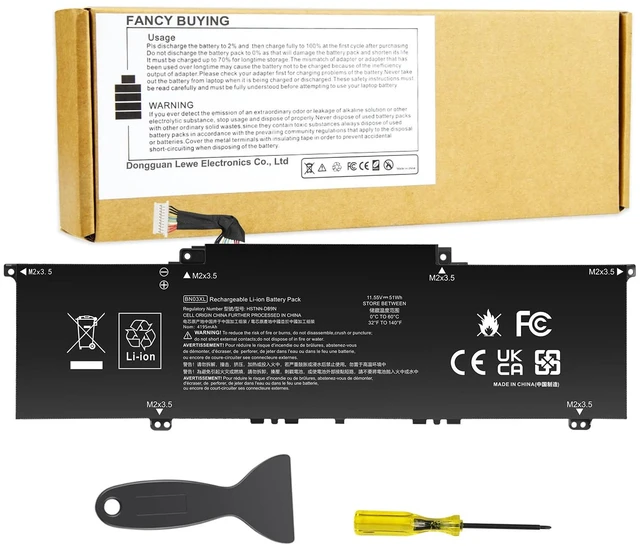 Main image of BN03XL L77034-005 Battery for 2020 HP Envy X360 15M-EE 15M-ES 15-ES 13-BA 13-AY 13-ay0xx 15m-ee0xxx HSTNN-DB9N HSTNN-OB1O L73965-271 L76965-271 L76985-271 L76965-2C1 L76965-AC1