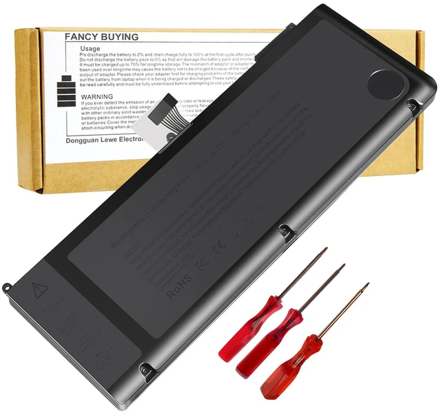 Main image of A1321 A1286 (Only for Mid 2009 Mid 2010 Version) Laptop Battery for MacBook Pro 15 Inch Battery A1321 A1286 MC371LL/A MC372LL/A MB985 MB986 MC118 020-6380-A 020-6766-B 661-5211 661-5476 661-5844 73Wh