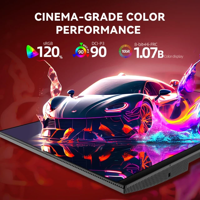 Alt view image 6 of 7 - 27 Inch 1440P 240Hz Gaming Monitor, Fast IPS, 1ms GTG QHD Gamer Monitor, FreeSync & G-Sync, HDR, 128% sRGB, Height/Pivot/Tilt/Swivel Vertical Monitor, Built-in Dual Speaker, HDMI/DP