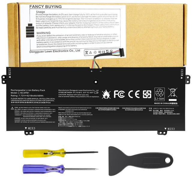 Main image of L16M4PB1 L16L4PB1 L16C4PB1 Laptop Battery for Yoga 730-13IWL ideapad Yoga 720-13IKB 730-13IKB Series Notebook 5B10M52738 5B10M52739 5B10M52740 5B10Q38237 5B10Q38238 2ICP4/43/110-2