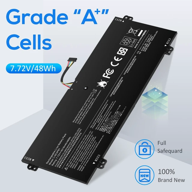 Alt view image 5 of 7 - L16M4PB1 L16L4PB1 L16C4PB1 Laptop Battery for Yoga 730-13IWL ideapad Yoga 720-13IKB 730-13IKB Series Notebook 5B10M52738 5B10M52739 5B10M52740 5B10Q38237 5B10Q38238 2ICP4/43/110-2