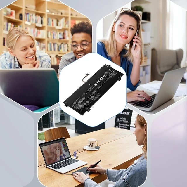 Alt view image 7 of 7 - L16M4PB1 L16L4PB1 L16C4PB1 Laptop Battery for Yoga 730-13IWL ideapad Yoga 720-13IKB 730-13IKB Series Notebook 5B10M52738 5B10M52739 5B10M52740 5B10Q38237 5B10Q38238 2ICP4/43/110-2