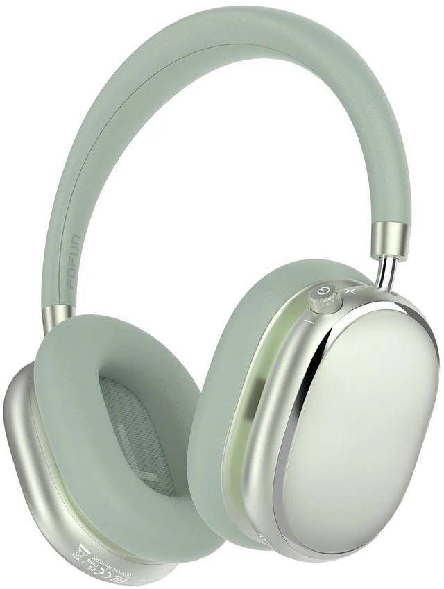Main image of Hybrid Active Noise Cancelling Headphones Over Ear 120H Playtime Smart Knob, Bluetooth 6.0 Wireless, Customize EQ, Transparency Mode, Hi-Res Audio, NC95, Silky Matte Finish, Travel/Workout