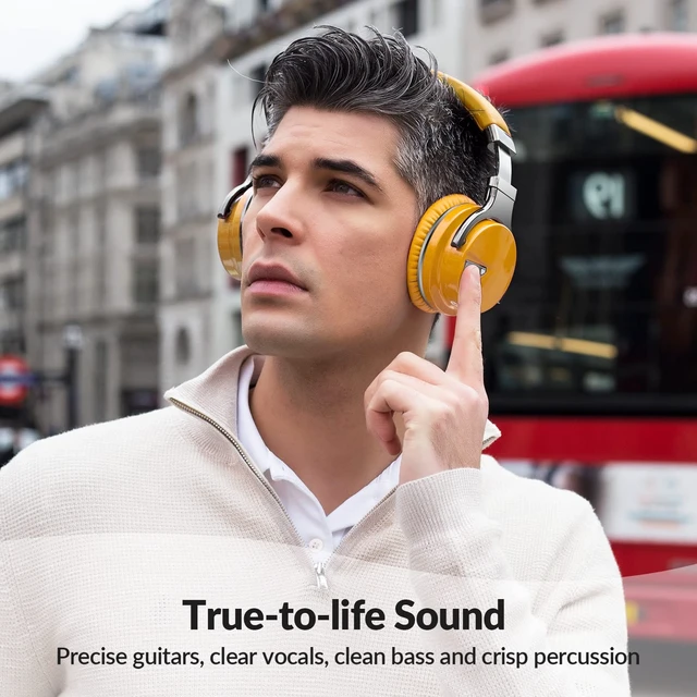 Alt view image 6 of 7 - Million Sold 10 Years Classic E7 Active Noise Cancelling Headphones with Upgraded Noise Cancellation, Bluetooth Headphones Wireless with HD Sound Vivid Deep Bass, for Home Office Travel Gift Pcs
