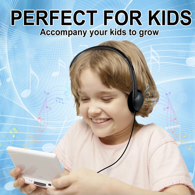 Alt view image 6 of 7 - 50 Packs Classroom Headphones Bulk for School Students Kids Children Toddler Boys Girls Teens and Adult, Wholesale Disposable Earphones (50 Black)