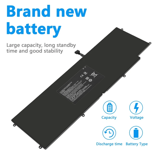Alt view image 6 of 7 - RC30-0196 Laptop Battery for Razer Blade Stealth 2016 v2 2017 i7-7500U i7-8550u 13.3" RZ09-01962W10 RZ09-0239 RZ09-02393E31 RZ09-01962E52 RZ09-01962E53 RZ09-01962E20 RZ09-01962E10 RZ09-01962E12
