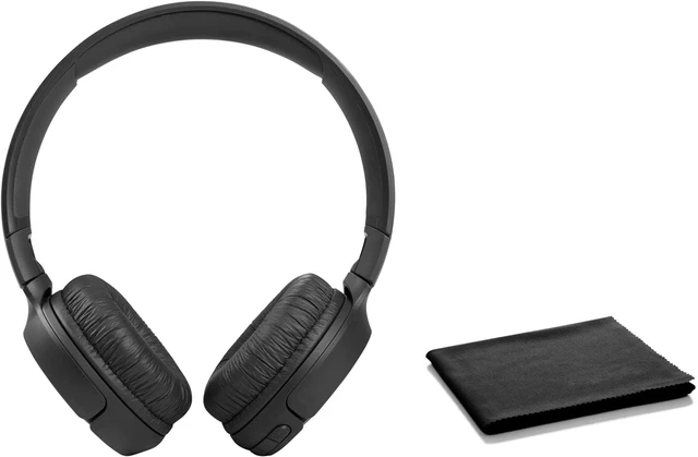 Alt view image 2 of 6 - Tune 510BT: Wireless Bluetooth On-Ear Headphones with Purebass Sound - with Cleaning Cloth - Black