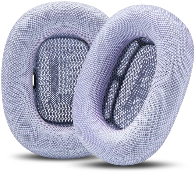Main image of PadZ Max - Ear Cushions for AirPods Max 1 & 2 Made by Wicked Cushions Soft Fabric, Enhanced Comfort & Unique Style Purple