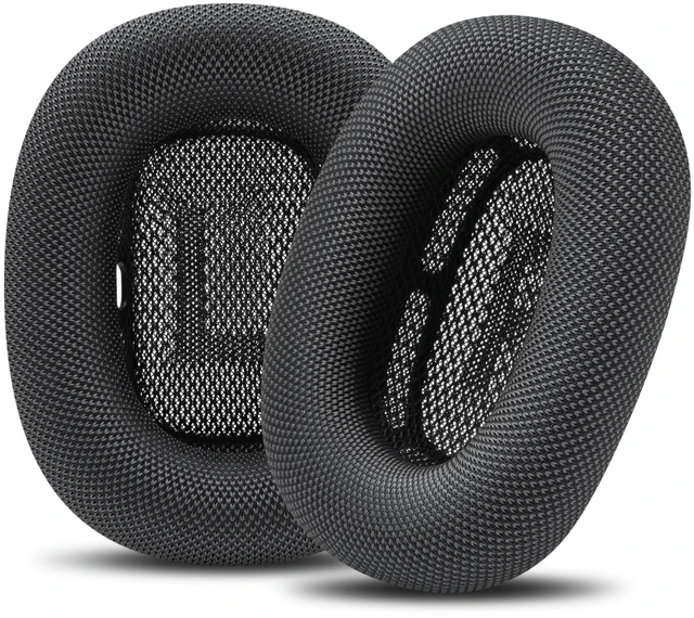 Main image of PadZ Max - Ear Cushions for AirPods Max 1 & 2 Made by Wicked Cushions Soft Fabric, Enhanced Comfort & Unique Style Space Grey