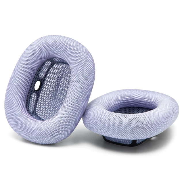 Alt view image 7 of 7 - PadZ Max - Ear Cushions for AirPods Max 1 & 2 Made by Wicked Cushions Soft Fabric, Enhanced Comfort & Unique Style Purple