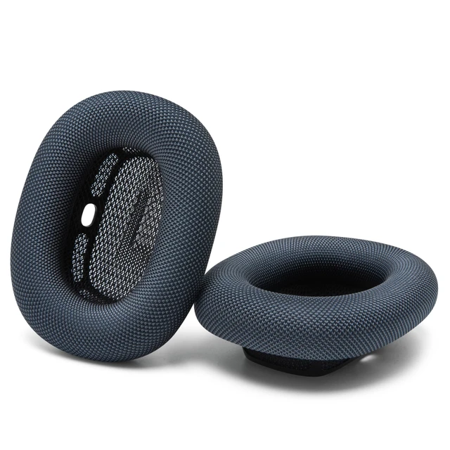 Alt view image 7 of 7 - PadZ Max - Ear Cushions for AirPods Max 1 & 2 Made by Wicked Cushions Soft Fabric, Enhanced Comfort & Unique Style Midnight
