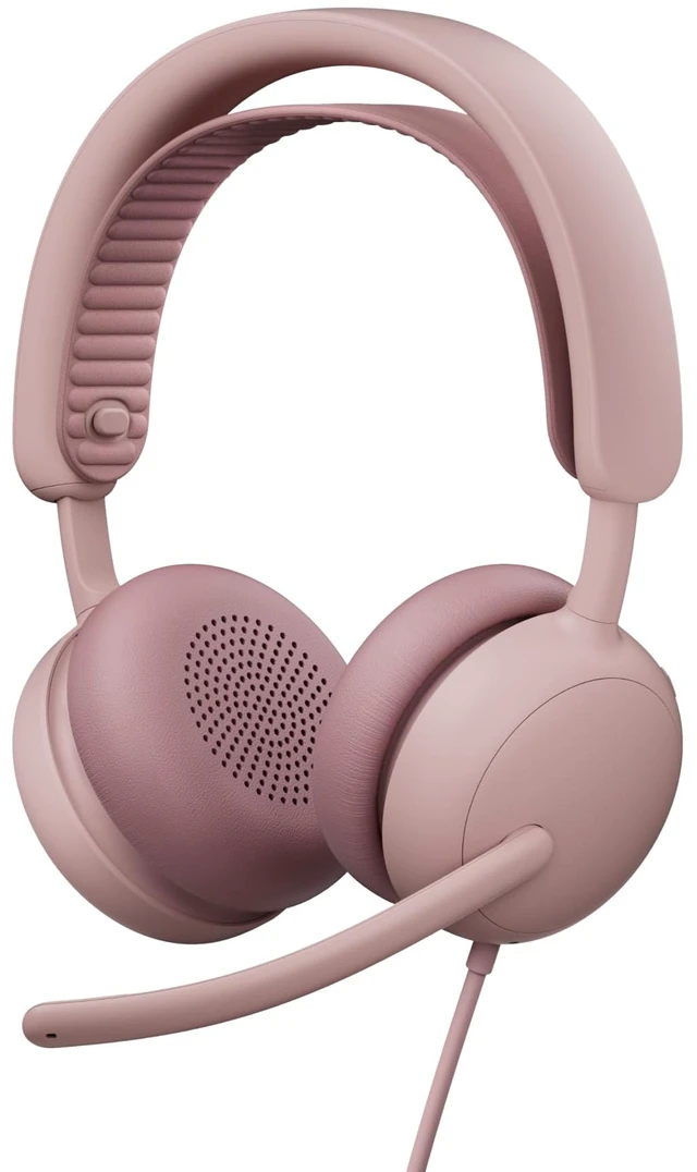 Main image of Zone Wired 2 Noise Canceling Headset with Adaptive Hybrid - Rose Noise-canceling, USB-C connection, USB-A adapter included