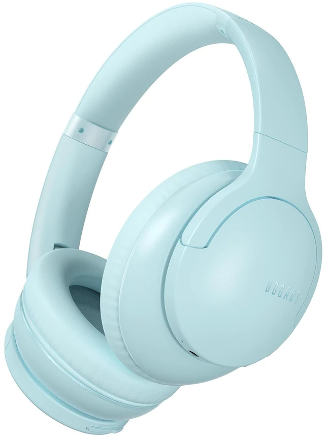 Main image of Bluetooth Headphones Over Ear, Headphones Wireless with 90H Playtime 3 EQ Modes, Bluetooth 5.3 Wireless Headphones with Hifi Stereo Sound, ENC Mic, Foldable for Travel Work Study Phone PC, Blue