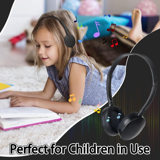 Alt view image 6 of 7 - Headphones Bulk 24 Pack for Classroom School,Wholesale Earphones Class Set for Students Teens, Adult Group Learning, Computer Lab, Library, Online Lesson and Testing 3.5mm Jack (Black)
