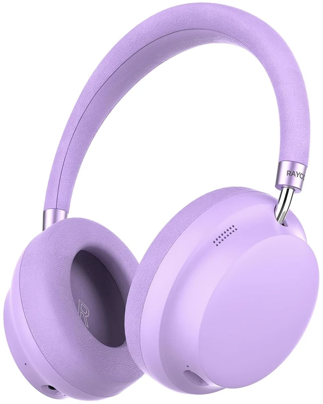 Main image of Essential Bluetooth Headphones - Over The Ear, Active Noise Cancelling Wireless Headphones + Awareness Mode, Bluetooth Headset with Mic, 50 Hours of Battery Life (Purple)